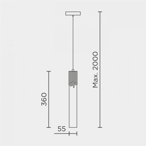 Подвесной светильник  ML.88992.1 GD