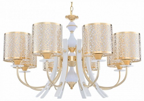 Подвесная люстра Arte Milano Florentia-6067 306067/8 Wh/Gd Подвесная люстра Arte Milano Florentia-6067 306067/8 Wh/Gd