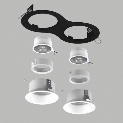 Встраиваемый светильник Lightstar Domino D6270606WMOD