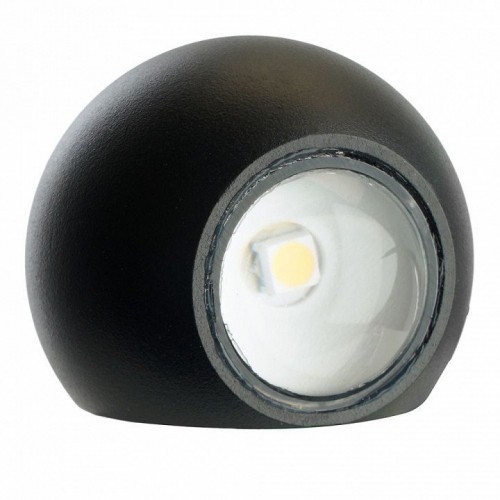 Светодиодный светильник стационарный Feron AL51 2*1W 3000K черный 51131