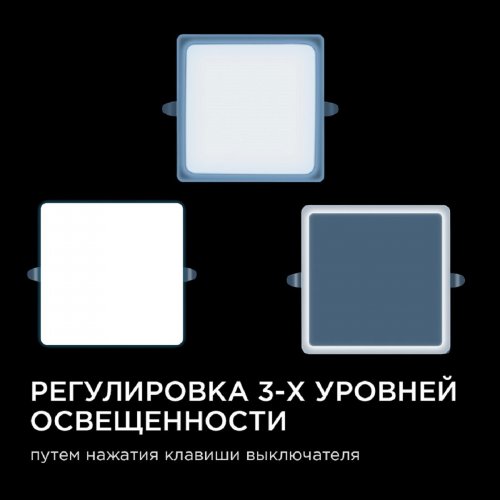 Встраиваемая светодиодная панель Apeyron 06-130 Встраиваемая светодиодная панель Apeyron 06-130