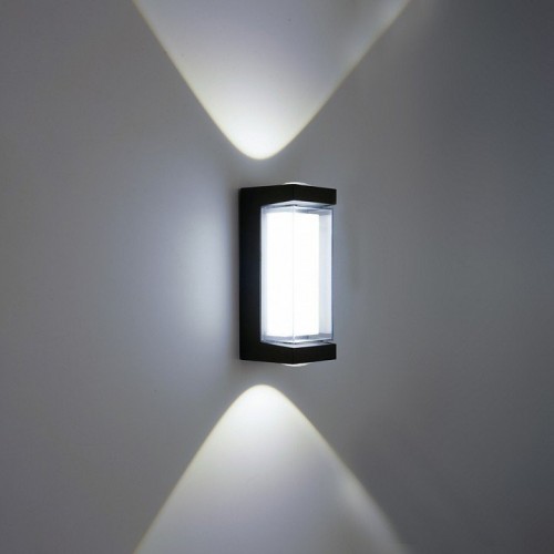 Светильник уличный светодиодный Feron DH059, 16W, 1400Lm, 3000K, черный 51482