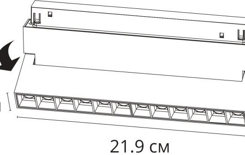 Трековый светодиодный светильник Arte Lamp Linea A4668PL-1WH