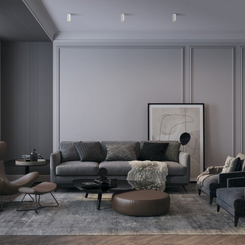 Потолочный светильник Maytoni Focus S C052CL-01W