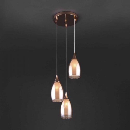 Подвесная люстра Eurosvet Cosmic 50085/3 золото Подвесная люстра Eurosvet Cosmic 50085/3 золото