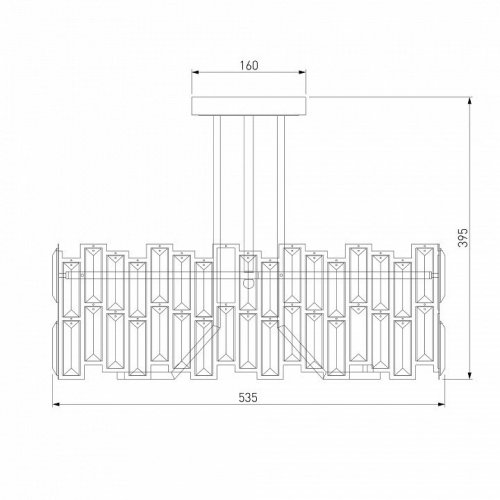Потолочная люстра Bogates Zolletta 339/5 Strotskis Smart