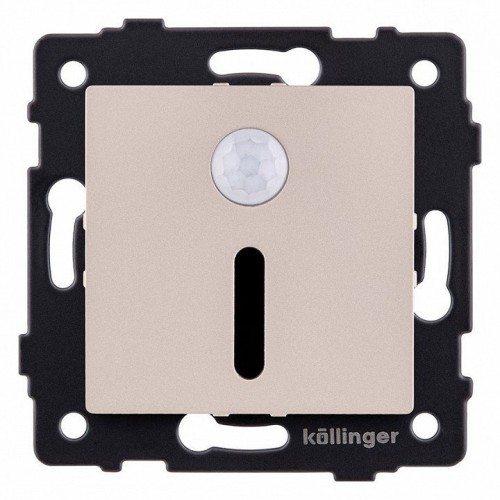 Заглушка для поста с подсветкой, без рамки Kollinger  REA-045GD