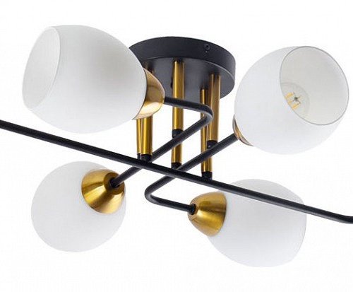 Потолочная люстра Arte Lamp Andrea A8141PL-6BK Потолочная люстра Arte Lamp Andrea A8141PL-6BK