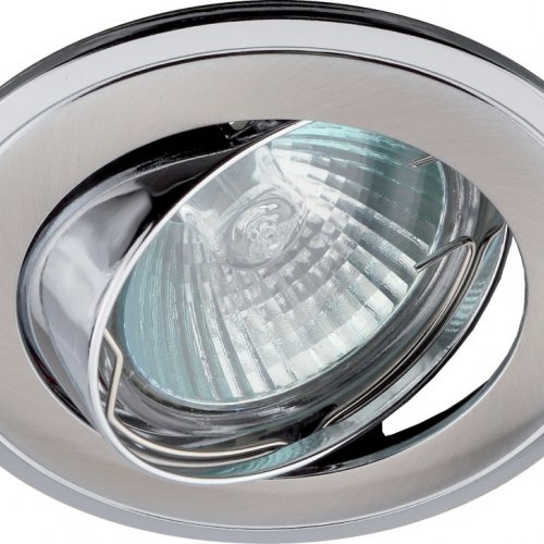 Встраиваемый светильник ЭРА Литой KL22А SN/CH