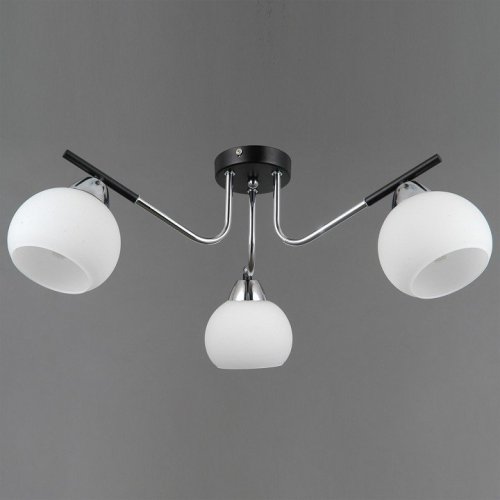 Потолочная люстра Illumico IL0713-3CSQ-24 BK CR LIBRA Потолочная люстра Illumico IL0713-3CSQ-24 BK CR LIBRA