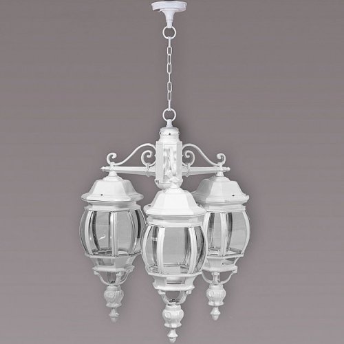 Уличный светильник подвесной Oasis Light 83470/3L W Уличный светильник подвесной Oasis Light 83470/3L W