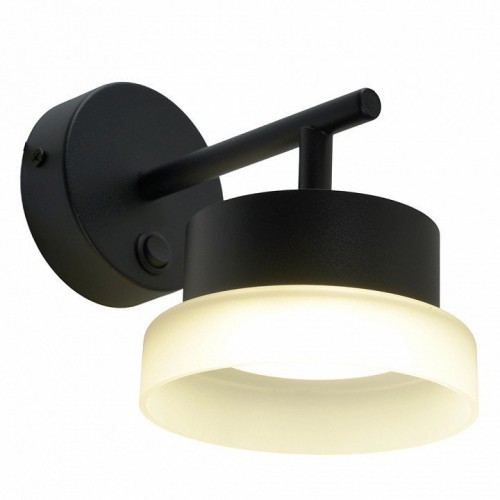 Светильник настенный  Feron HL4600 OPAL 12W, 230V, GX53, черный