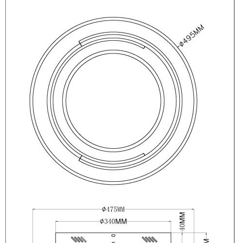 Потолочный светильник MyFar Thalassa MR9040-CL Потолочный светильник MyFar Thalassa MR9040-CL