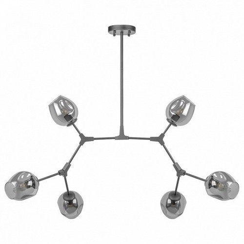 Люстра на штанге AM-Group LOFT LOFT-6 BK