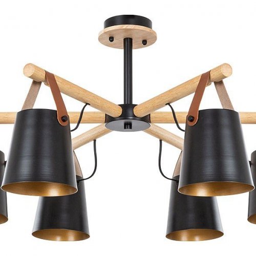 Люстра на штанге Arte Lamp Thomas A7032PL-6BK