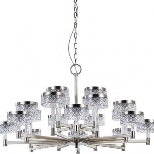Подвесная люстра DeLight Collection Diamond cut MD21020075-20A satin nickel Подвесная люстра DeLight Collection Diamond cut MD21020075-20A satin nickel