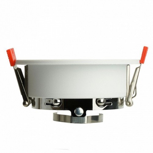 Светильник встраиваемый Feron DL3102 потолочный MR16 G5.3 белый + хром 51400 Светильник встраиваемый Feron DL3102 потолочный MR16 G5.3 белый + хром 51400