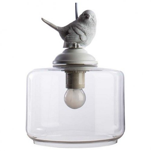 Подвесной светильник с птицей Arte Lamp Frescura A8029SP-1WH Подвесной светильник с птицей Arte Lamp Frescura A8029SP-1WH