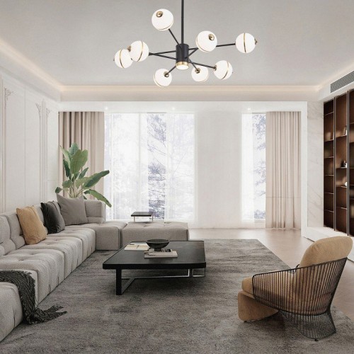 Потолочная люстра Arte Milano 272069/8 BK