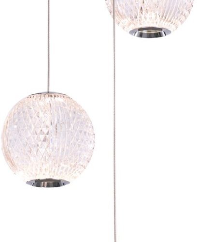 Подвесной светильник DeLight Collection Elliot Diamante MD20001012-3A chrome