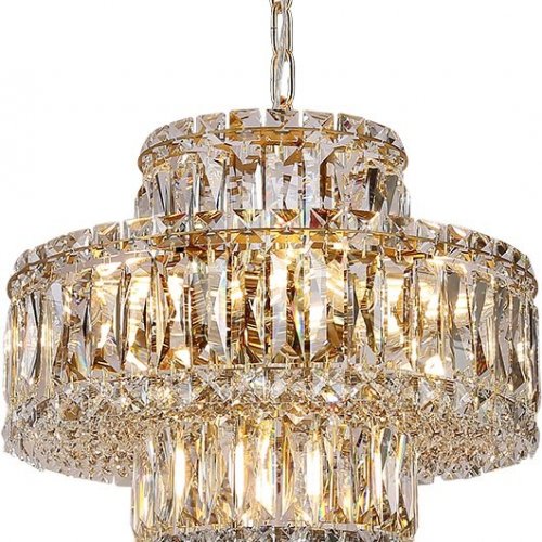 Подвесная люстра Newport 8450 8458+3/C gold