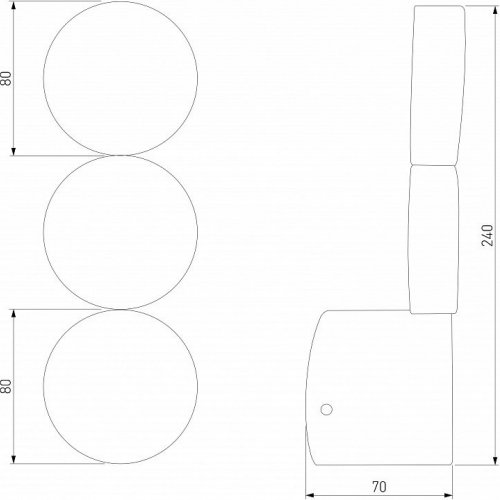 Накладной светильник Elektrostandard Brioni a064596