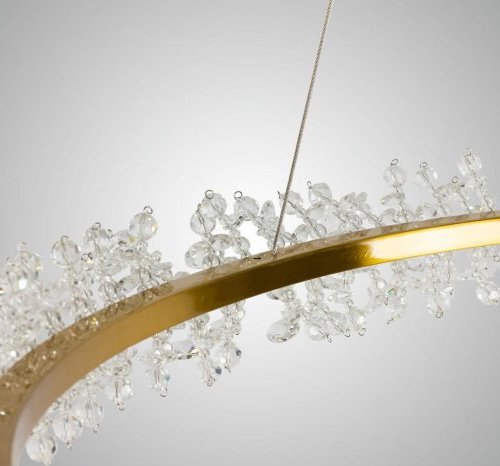 Подвесной светильник AM455 L800 POLISHED GOLD