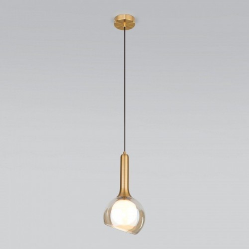 Подвесной светильник Eurosvet Fantasy 50188/1 янтарный