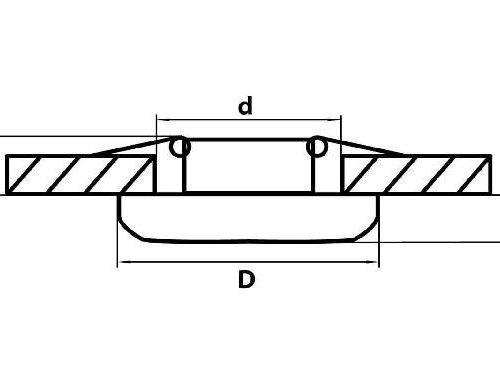 Встраиваемый светильник Lightstar Monde 071077 Встраиваемый светильник Lightstar Monde 071077