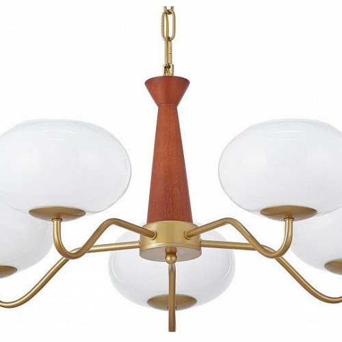 Подвесная люстра Arte Milano Napoli 310166/D680/5 BS/WD Подвесная люстра Arte Milano Napoli 310166/D680/5 BS/WD