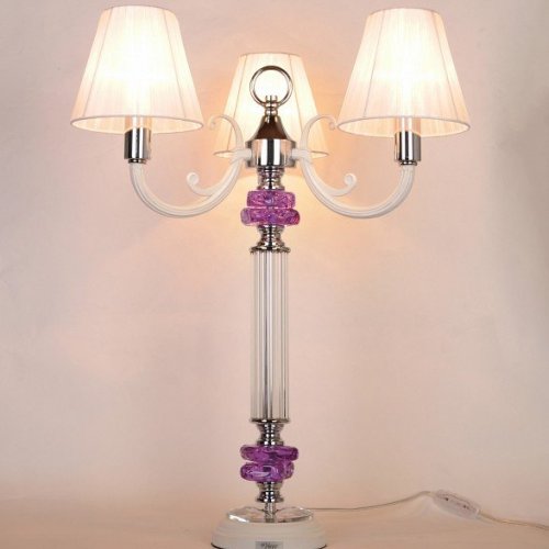 Настольная лампа декоративная Manne Manne TL.7810-3 PURPLE Настольная лампа декоративная Manne Manne TL.7810-3 PURPLE