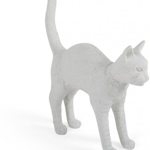 Интерьерная настольная лампа Seletti Cat Lamp 15040 Интерьерная настольная лампа Seletti Cat Lamp 15040