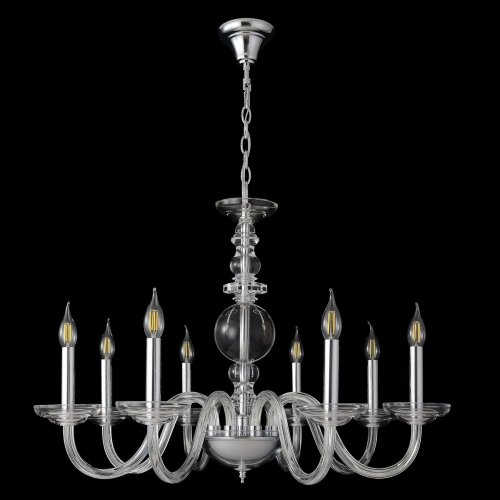 Подвесная люстра Crystal Lux ARABESQUE SP8 CHROME Подвесная люстра Crystal Lux ARABESQUE SP8 CHROME