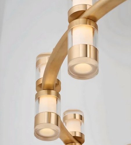 Подвесная люстра Flow MZ46406S-L10 Подвесная люстра Flow MZ46406S-L10