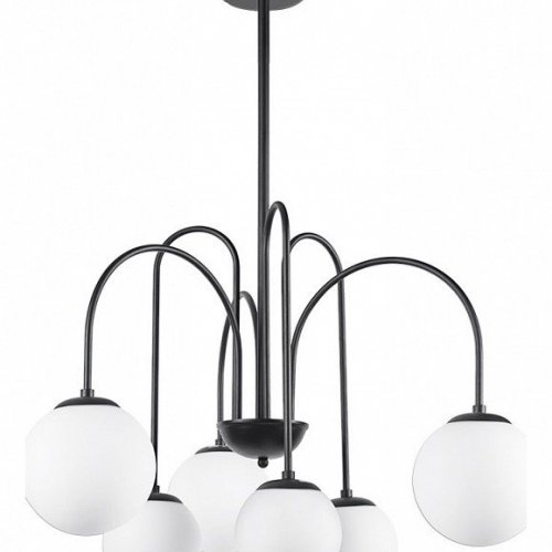 Потолочная люстра Arte Lamp Mebsuta A1675LM-6BK