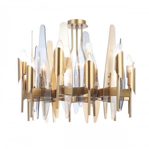 Подвесная люстра Crystal Lux Casa SP-PL12 Brass
