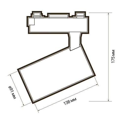 Трековый светодиодный светильник Jazzway PTR 1335 5035256