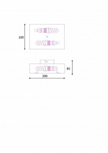 Настенный светильник Lucide Ovalis 12219/02/31