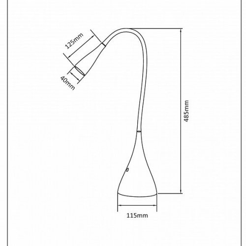 Настольная лампа Lucide Zozy 18650/03/31 Настольная лампа Lucide Zozy 18650/03/31