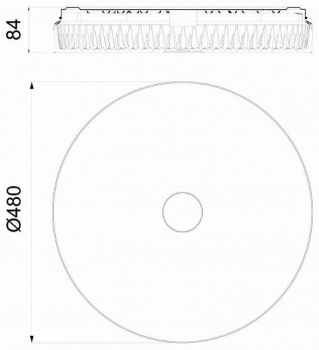 Накладной светильник Mantra Frozen 9182