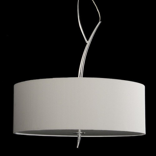 Подвесной светильник Mantra Eve Chrome - Cream Shade 1133 Подвесной светильник Mantra Eve Chrome - Cream Shade 1133