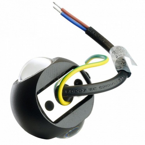 Светодиодный светильник стационарный Feron AL51 2*1W 3000K черный 51131