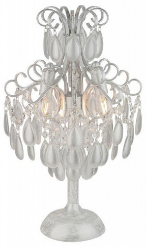 Настольная лампа декоративная AM-Group MONICA MONICA TL3 SILVER