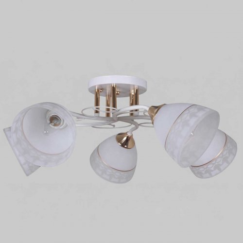 Потолочная люстра Reluce 11460-0.3-05 WH+FG Потолочная люстра Reluce 11460-0.3-05 WH+FG