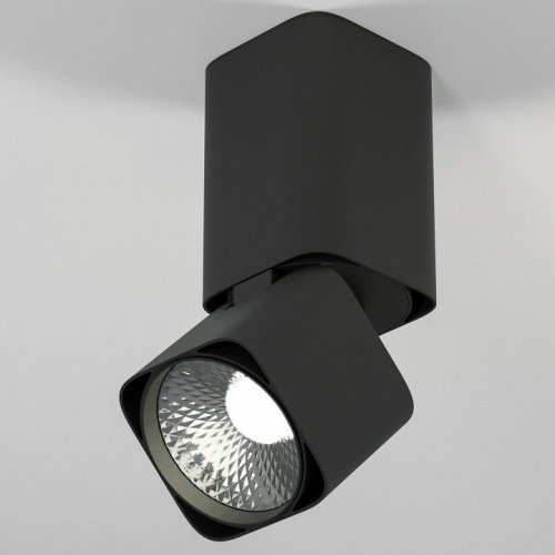 Потолочный светодиодный светильник Elektrostandard Cubus 25043/LED 10W 4000K черный a063682 Потолочный светодиодный светильник Elektrostandard Cubus 25043/LED 10W 4000K черный a063682