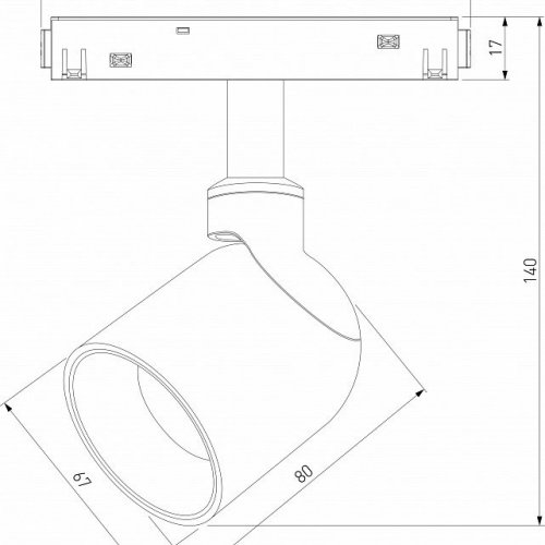 Светильник на штанге Elektrostandard Slim Magnetic a065258