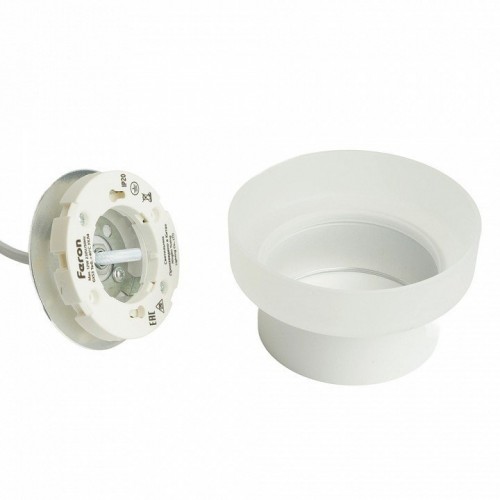 Светильник потолочный Feron Barrel HL4608 OPAL levitation 12W, 230V, GX53, белый, на подвесе 1,7 м