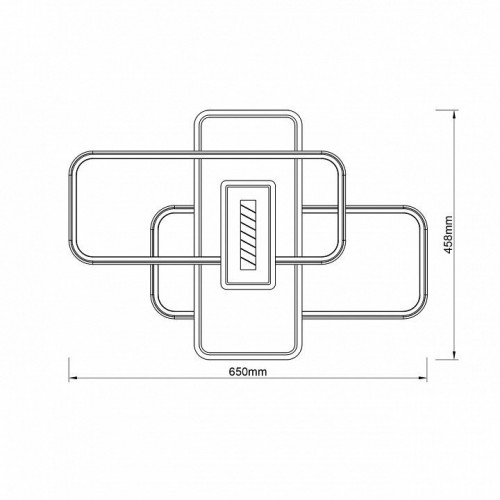 Потолочная люстра Escada Deneb 10232/4LED