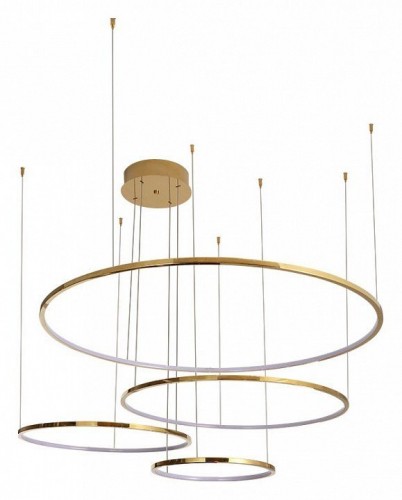 Подвесной светодиодный светильник Newport 15104/S champagne gold М0068731