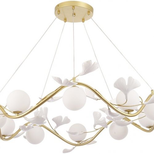 Подвесная люстра Crystal Lux Colibri SP10 Gold